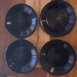 Fiestaware Fiesta Dinner Plate Dish Mulberry Purple - Set of 4